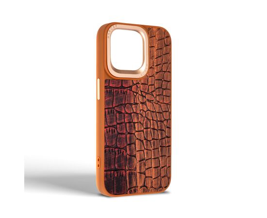 Чехол для мобильного телефона Harder Glamorous Croco Apple iPhone 14 Pro Max Magma (ARM76776), изображение 2 Чехол для мобильного телефона Harder Glamorous Croco Apple iPhone 14 Pro Max Magma (ARM76776), изображение 2
