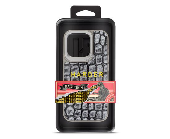 Чехол для мобильного телефона Harder Kaiju Skin Apple iPhone 15 Pro Grey (ARM76844), изображение 3 Чехол для мобильного телефона Harder Kaiju Skin Apple iPhone 15 Pro Grey (ARM76844), изображение 3