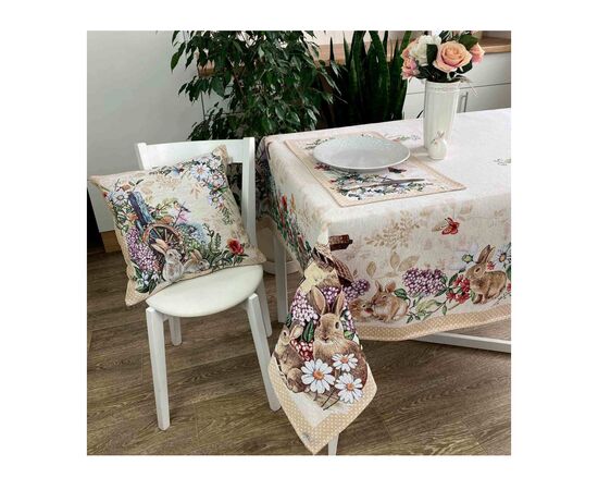 Скатерть Прованс Alicia (oval) 135х240 (034195), изображение 3 Скатерть Прованс Alicia (oval) 135х240 (034195), изображение 3