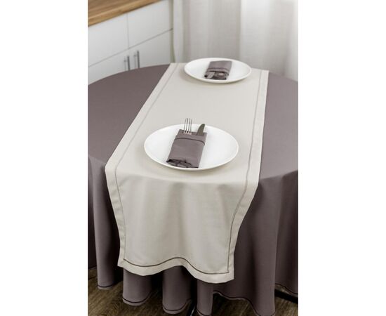 Скатерть Прованс Kelly капучино 140х140 (32914), изображение 3