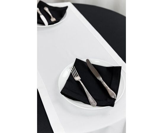 Скатерть Прованс Kelly черная 140х140 (32908), изображение 3 Скатерть Прованс Kelly черная 140х140 (32908), изображение 3