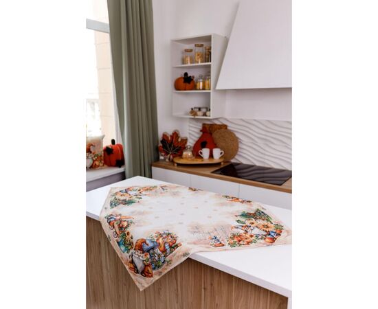 Скатерть Прованс гобеленовая Тыквенные гномы 135х180 (036204), изображение 9 Скатерть Прованс гобеленовая Тыквенные гномы 135х180 (036204), изображение 9