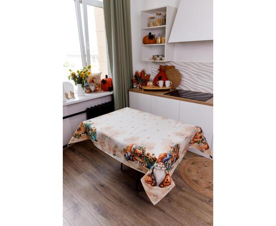 Скатерть Прованс гобеленовая Тыквенные гномы 135х260 (036245), изображение 3 Скатерть Прованс гобеленовая Тыквенные гномы 135х260 (036245), изображение 3