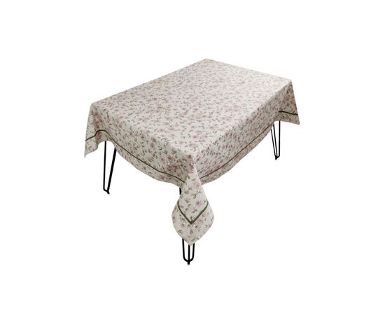 Скатерть Прованс Тереза Цветочки с кантом 220х133 (034498), изображение 3