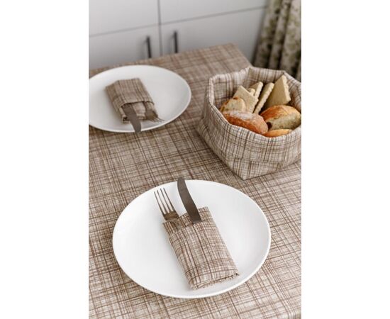 Скатерть Прованс Тереза Клеточка 120х133 (034475), изображение 6 Скатерть Прованс Тереза Клеточка 120х133 (034475), изображение 6