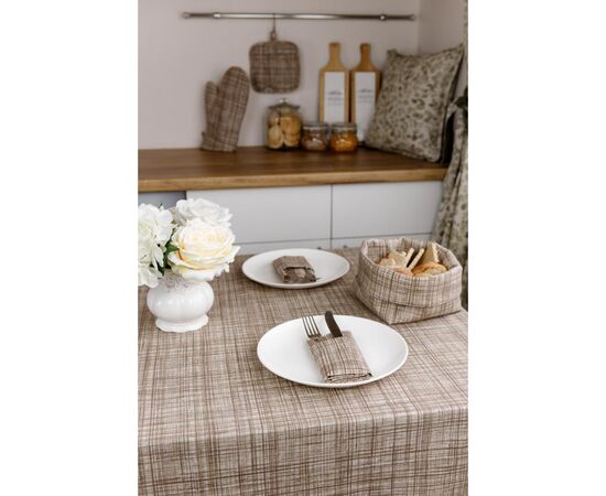 Скатерть Прованс Тереза Клеточка 180х133 (034483), изображение 7 Скатерть Прованс Тереза Клеточка 180х133 (034483), изображение 7