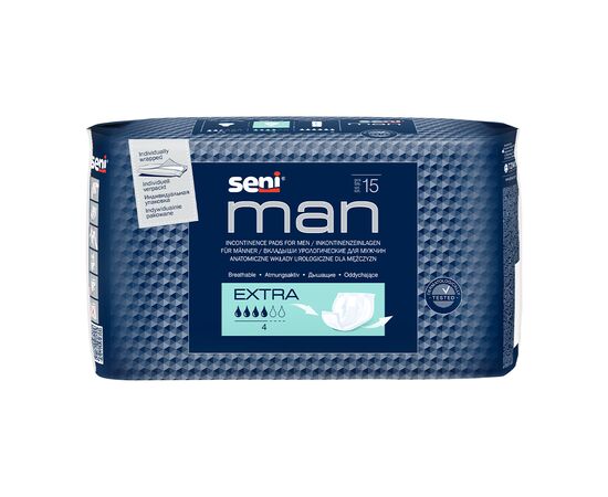 Урологические прокладки Seni Man Extra 15 шт. (5900516693190)