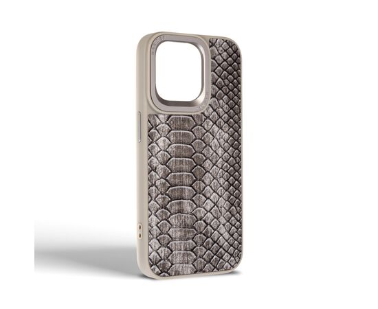 Чехол для мобильного телефона Harder Lizard Apple iPhone 15 Pro Max Grey (ARM76876), изображение 2 Чехол для мобильного телефона Harder Lizard Apple iPhone 15 Pro Max Grey (ARM76876), изображение 2