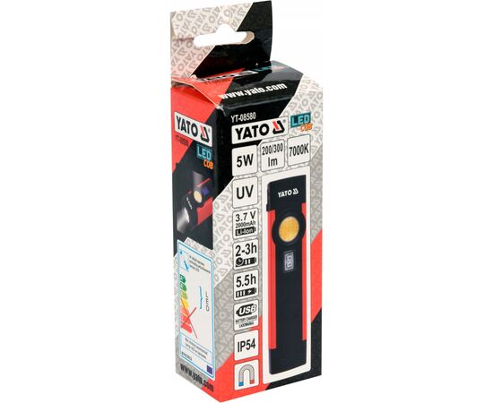 Фонарь Yato YT-08580, изображение 4 Фонарь Yato YT-08580, изображение 4