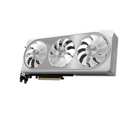 Видеокарта GIGABYTE GeForce RTX4070 12Gb AERO OC (GV-N4070AERO OCV2-12GD), изображение 2 Видеокарта GIGABYTE GeForce RTX4070 12Gb AERO OC (GV-N4070AERO OCV2-12GD), изображение 2