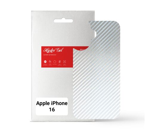 Пленка защитная Armorstandart for Back Panel Apple iPhone 16 Carbone Silver (ARM79602)