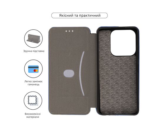 Чохол до мобільного телефона Armorstandart G-Case ZTE Nubia V60 Design Blue (ARM79000), зображення 3