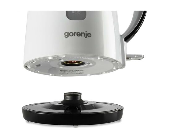Электрочайник Gorenje K17PLBW, изображение 4 Электрочайник Gorenje K17PLBW, изображение 4
