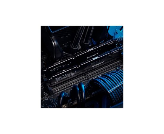 Модуль памяти для компьютера DDR5 32GB (2x16GB) 5200 MHz Beast AM5 Black Kingston Fury (ex.HyperX) (KF552C36BBEK2-32), изображение 9 Модуль памяти для компьютера DDR5 32GB (2x16GB) 5200 MHz Beast AM5 Black Kingston Fury (ex.HyperX) (KF552C36BBEK2-32), изображение 9