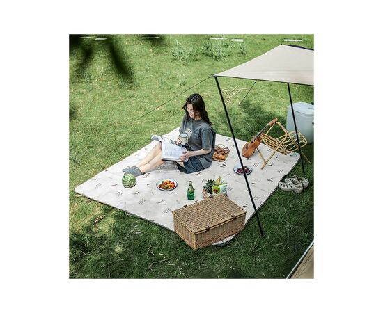 Туристический коврик Naturehike CNK2300DZ019 180 х 200 см бежевий (6976023922930), изображение 6 Туристический коврик Naturehike CNK2300DZ019 180 х 200 см бежевий (6976023922930), изображение 6