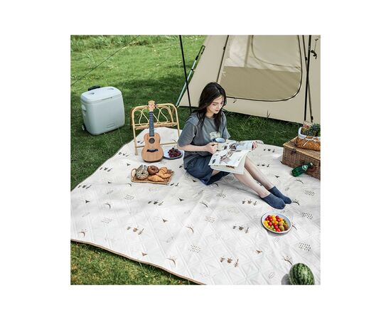 Туристический коврик Naturehike CNK2300DZ019 180 х 200 см бежевий (6976023922930), изображение 7 Туристический коврик Naturehike CNK2300DZ019 180 х 200 см бежевий (6976023922930), изображение 7