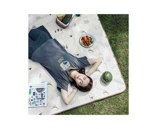 Туристический коврик Naturehike CNK2300DZ019 180 х 200 см бежевий (6976023922930), изображение 9 Туристический коврик Naturehike CNK2300DZ019 180 х 200 см бежевий (6976023922930), изображение 9