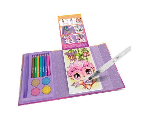 Набор для творчества Nebulous Stars Раскраска с водой Белые листы: возьми в дорогу (11452), изображение 3