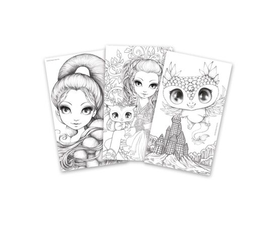 Набор для творчества Nebulous Stars Раскраска с водой Белые листы: возьми в дорогу (11452), изображение 7