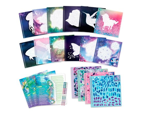 Набір для творчості Nebulous Stars Скетчбук Стікери за номерами (11129), зображення 2 Набір для творчості Nebulous Stars Скетчбук Стікери за номерами (11129), зображення 2