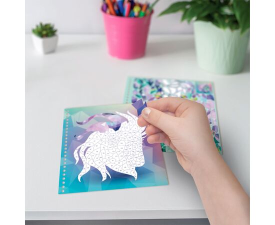 Набір для творчості Nebulous Stars Скетчбук Стікери за номерами (11129), зображення 5 Набір для творчості Nebulous Stars Скетчбук Стікери за номерами (11129), зображення 5