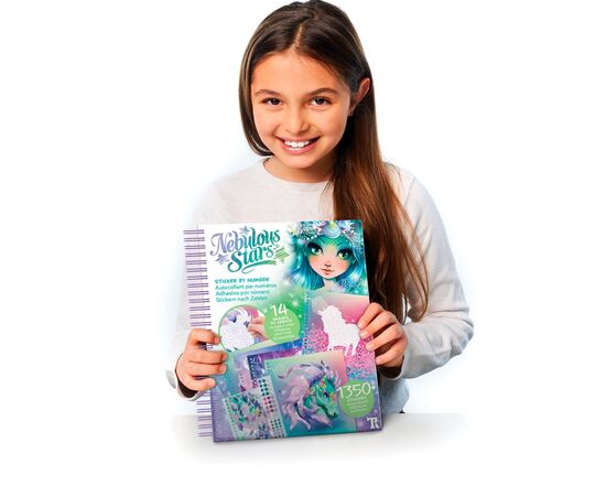 Набір для творчості Nebulous Stars Скетчбук Стікери за номерами (11129), зображення 6 Набір для творчості Nebulous Stars Скетчбук Стікери за номерами (11129), зображення 6