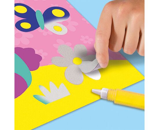 Набор для творчества Ses Creative С цветным песком Лесные животные (14136S), изображение 5 Набор для творчества Ses Creative С цветным песком Лесные животные (14136S), изображение 5