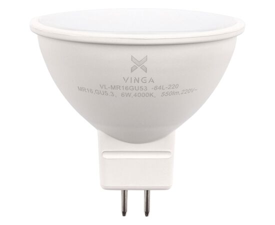 Лампочка Vinga VL-MR16GU53-64L-220