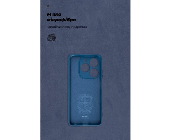 Чехол для мобильного телефона Armorstandart ICON Infinix Smart 8 Camera cover Dark Blue (ARM79060), изображение 4