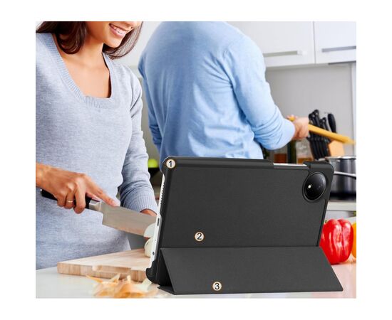 Чехол для планшета BeCover Smart Case Xiaomi Redmi Pad SE 8.7" Black (711904), изображение 6 Чехол для планшета BeCover Smart Case Xiaomi Redmi Pad SE 8.7" Black (711904), изображение 6