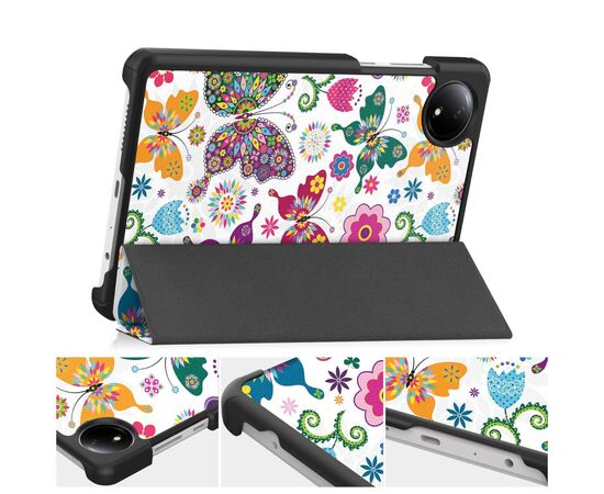Чехол для планшета BeCover Smart Case Xiaomi Redmi Pad SE 8.7" Butterfly (711910), изображение 3 Чехол для планшета BeCover Smart Case Xiaomi Redmi Pad SE 8.7" Butterfly (711910), изображение 3