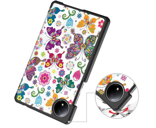 Чехол для планшета BeCover Smart Case Xiaomi Redmi Pad SE 8.7" Butterfly (711910), изображение 4 Чехол для планшета BeCover Smart Case Xiaomi Redmi Pad SE 8.7" Butterfly (711910), изображение 4