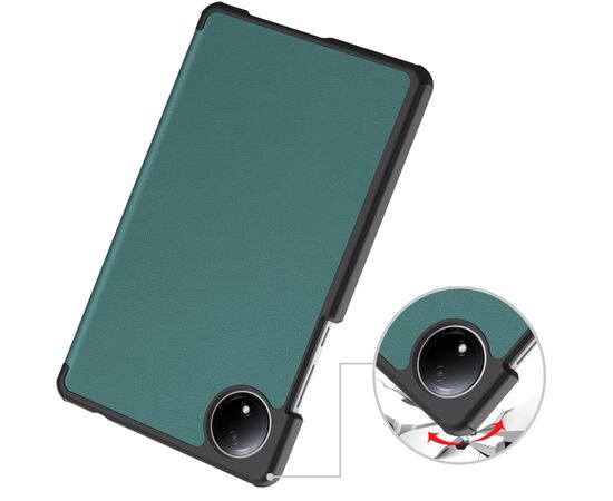 Чехол для планшета BeCover Smart Case Xiaomi Redmi Pad SE 8.7" Dark Green (711906), изображение 4 Чехол для планшета BeCover Smart Case Xiaomi Redmi Pad SE 8.7" Dark Green (711906), изображение 4