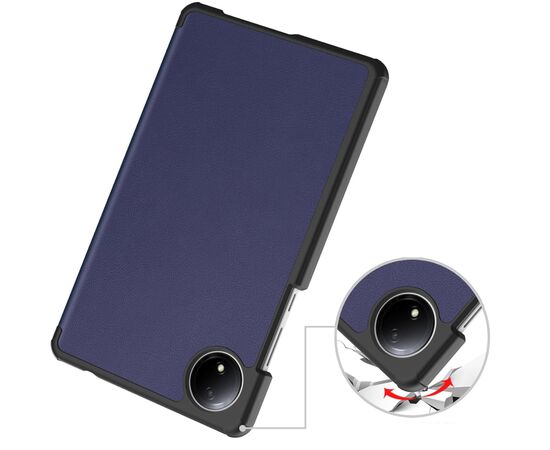 Чехол для планшета BeCover Smart Case Xiaomi Redmi Pad SE 8.7" Deep Blue (711905), изображение 4 Чехол для планшета BeCover Smart Case Xiaomi Redmi Pad SE 8.7" Deep Blue (711905), изображение 4