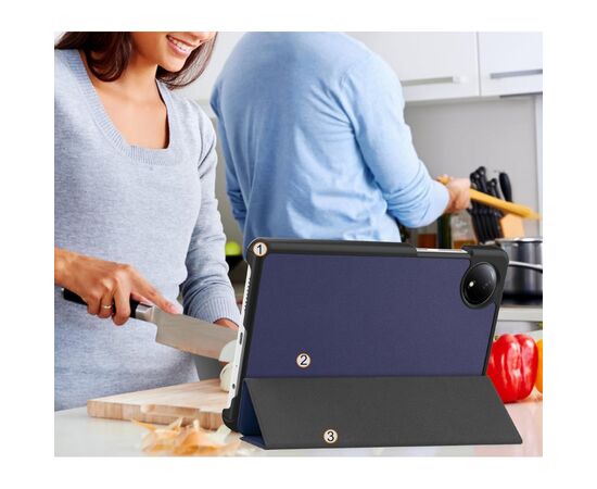 Чехол для планшета BeCover Smart Case Xiaomi Redmi Pad SE 8.7" Deep Blue (711905), изображение 6 Чехол для планшета BeCover Smart Case Xiaomi Redmi Pad SE 8.7" Deep Blue (711905), изображение 6