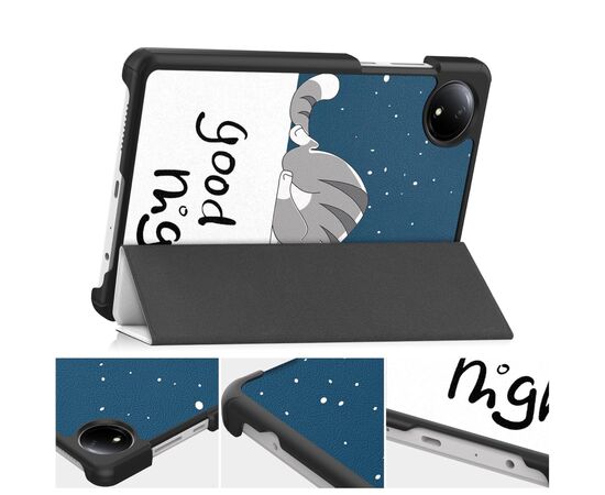 Чехол для планшета BeCover Smart Case Xiaomi Redmi Pad SE 8.7" Good Night (711912), изображение 5 Чехол для планшета BeCover Smart Case Xiaomi Redmi Pad SE 8.7" Good Night (711912), изображение 5