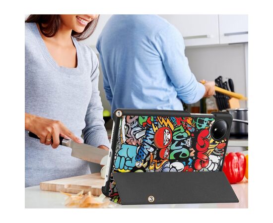 Чехол для планшета BeCover Smart Case Xiaomi Redmi Pad SE 8.7" Graffiti (711913), изображение 6 Чехол для планшета BeCover Smart Case Xiaomi Redmi Pad SE 8.7" Graffiti (711913), изображение 6