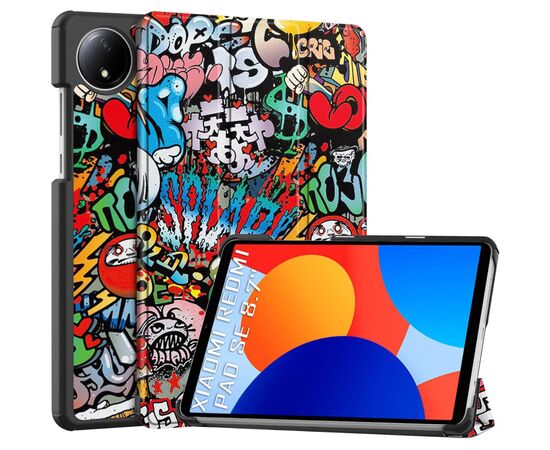 Чехол для планшета BeCover Smart Case Xiaomi Redmi Pad SE 8.7" Graffiti (711913)