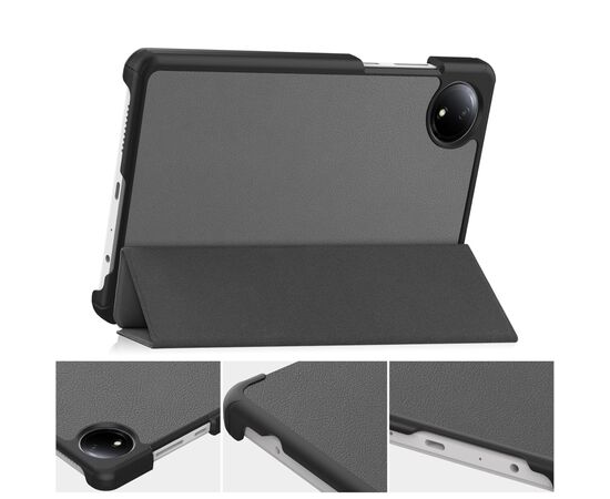 Чехол для планшета BeCover Smart Case Xiaomi Redmi Pad SE 8.7" Gray (711907), изображение 3 Чехол для планшета BeCover Smart Case Xiaomi Redmi Pad SE 8.7" Gray (711907), изображение 3