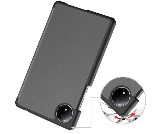 Чехол для планшета BeCover Smart Case Xiaomi Redmi Pad SE 8.7" Gray (711907), изображение 4 Чехол для планшета BeCover Smart Case Xiaomi Redmi Pad SE 8.7" Gray (711907), изображение 4