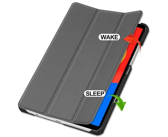 Чехол для планшета BeCover Smart Case Xiaomi Redmi Pad SE 8.7" Gray (711907), изображение 5 Чехол для планшета BeCover Smart Case Xiaomi Redmi Pad SE 8.7" Gray (711907), изображение 5