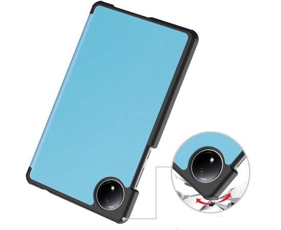 Чехол для планшета BeCover Smart Case Xiaomi Redmi Pad SE 8.7" Light Blue (711914), изображение 4 Чехол для планшета BeCover Smart Case Xiaomi Redmi Pad SE 8.7" Light Blue (711914), изображение 4
