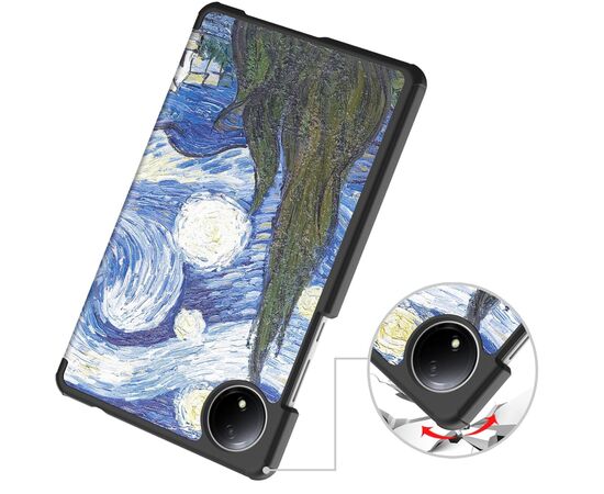 Чехол для планшета BeCover Smart Case Xiaomi Redmi Pad SE 8.7" Night (711915), изображение 4 Чехол для планшета BeCover Smart Case Xiaomi Redmi Pad SE 8.7" Night (711915), изображение 4