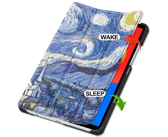 Чехол для планшета BeCover Smart Case Xiaomi Redmi Pad SE 8.7" Night (711915), изображение 5 Чехол для планшета BeCover Smart Case Xiaomi Redmi Pad SE 8.7" Night (711915), изображение 5