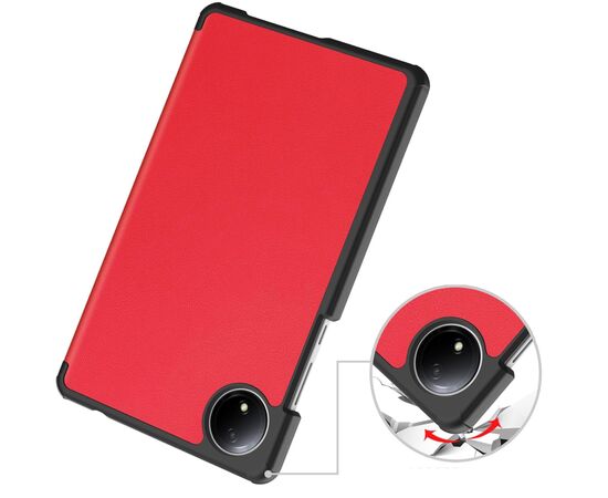 Чехол для планшета BeCover Smart Case Xiaomi Redmi Pad SE 8.7" Red (711908), изображение 4 Чехол для планшета BeCover Smart Case Xiaomi Redmi Pad SE 8.7" Red (711908), изображение 4