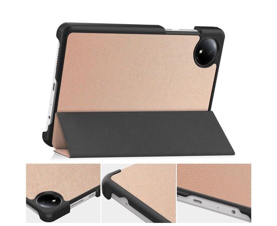 Чохол до планшета BeCover Smart Case Xiaomi Redmi Pad SE 8.7" Rose Gold (711909), зображення 3 Чохол до планшета BeCover Smart Case Xiaomi Redmi Pad SE 8.7" Rose Gold (711909), зображення 3