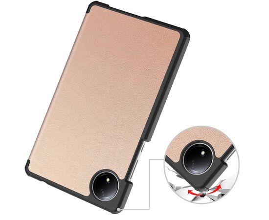 Чохол до планшета BeCover Smart Case Xiaomi Redmi Pad SE 8.7" Rose Gold (711909), зображення 4 Чохол до планшета BeCover Smart Case Xiaomi Redmi Pad SE 8.7" Rose Gold (711909), зображення 4