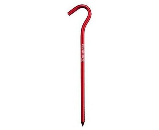 Комплект колышков Naturehike NH15A008-I 16 см червоний 8 шт (6927595717806R)