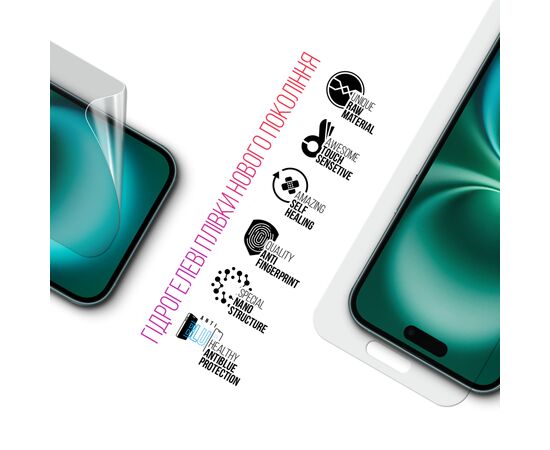 Пленка защитная Armorstandart Kit Clear + Anti-Blue Apple iPhone 16 Plus (ARM80682), изображение 3