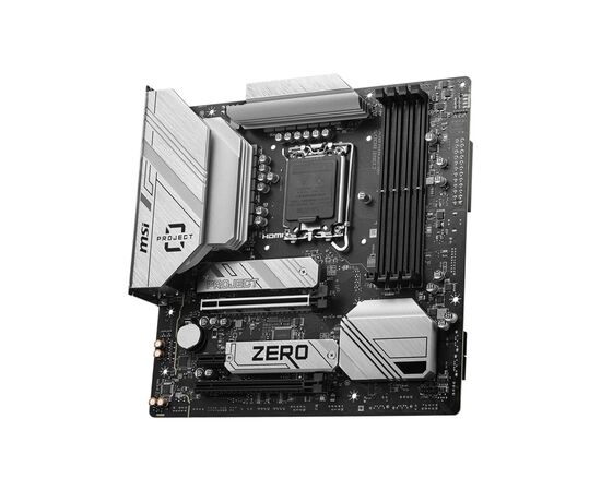 Материнская плата MSI B760M PROJECT ZERO, изображение 2 Материнская плата MSI B760M PROJECT ZERO, изображение 2